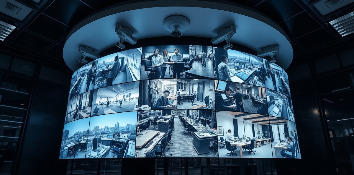 Security Network Background